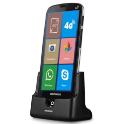 ⭐SMARTPHONE BRONDI AMICO SMARTPHONE XS 5" EASY DUAL SIM 4G BLACK