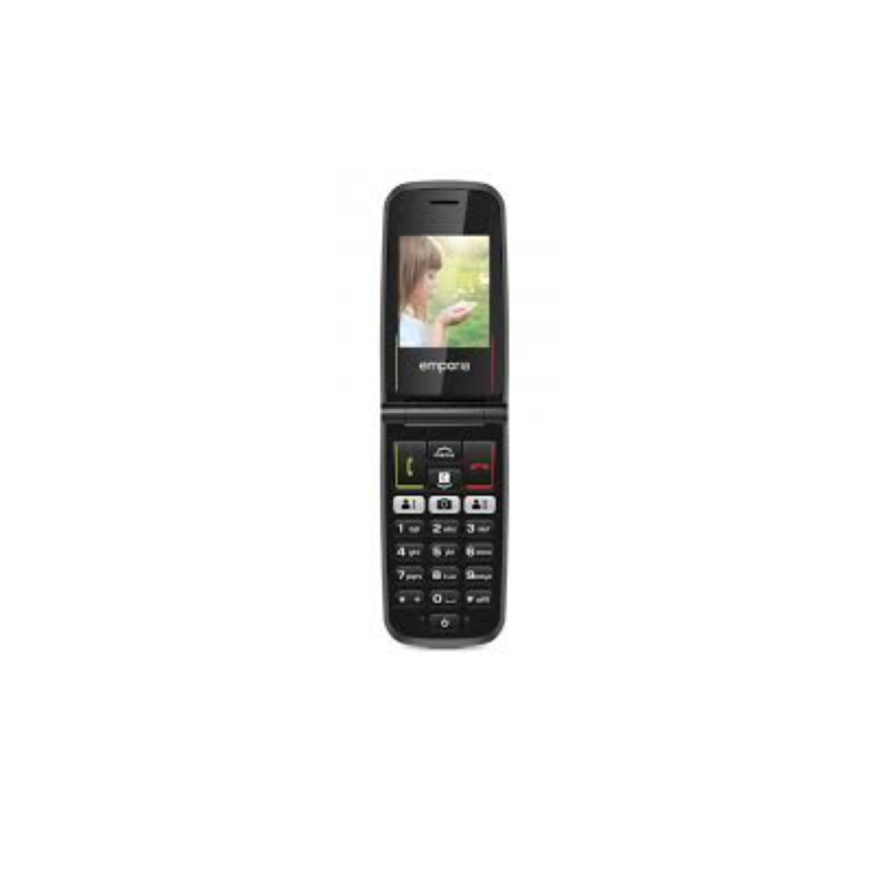 ⭐CELLULARE EMPORIA ACTIVE GLAM V221 2.2" 4G RED WHITE SENIOR PHONE