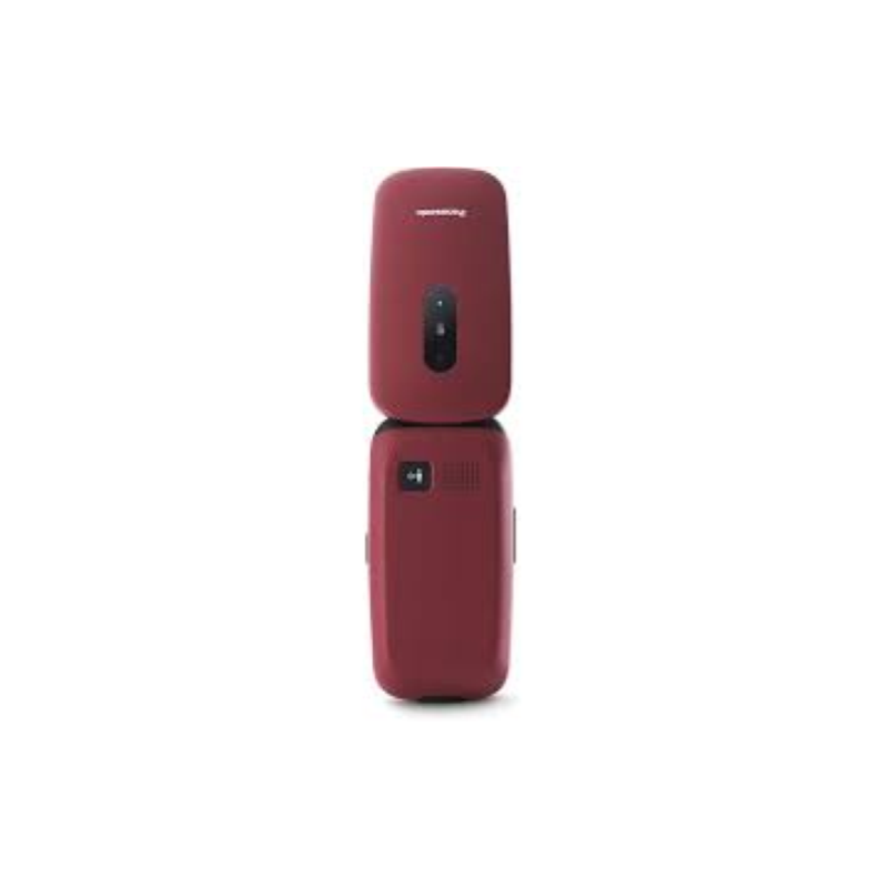 ⭐CELLULARE PANASONIC 2.4" EASY PHONE RED SENIOR PHONE ITALIA KX-TU446EXR