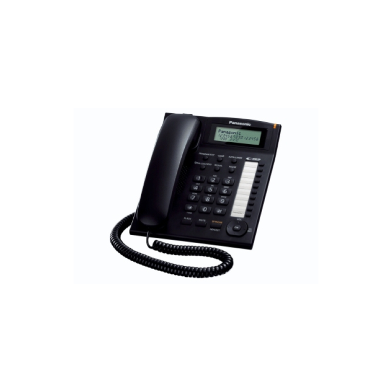 ⭐PANASONIC KX-TS880EXB TELEFONO BCA BLACK