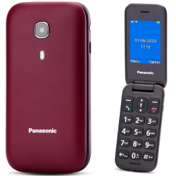 ⭐CELLULARE PANASONIC 2.4" EASY PHONE BLUETOOTH TASTO SOS RED ITALIA SENIOR PHO