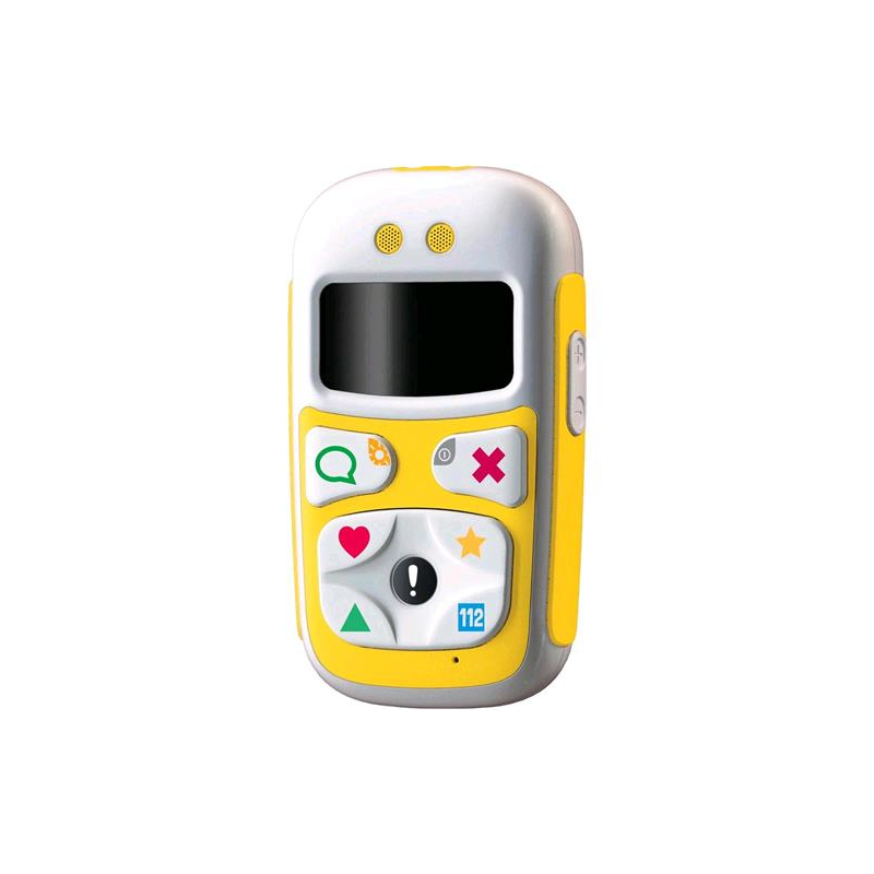 ⭐GIOMAX BABY PHONE U10 DUAL BAND GPS TASTI PREIMPOSTATI TASTO SOS COLORE GIALL
