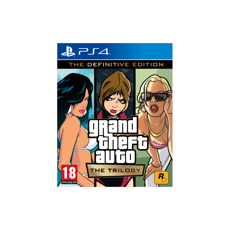 ⭐TAKE TWO INTERACTIVE PS4 GRAND THEFT AUTO TRILOGY