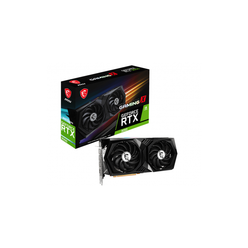 ⭐MSI GEFORCE RTX 3050 GAMING X 8GB GDDR6 HDMI/3*DP PCI EX 4.0 16X