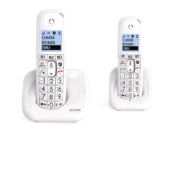 ⭐ALCATEL XL785 VOICE NEU DUO CORDLESS DECT GAP + AGGIUNTIVO SEGRETERIA TELEFON