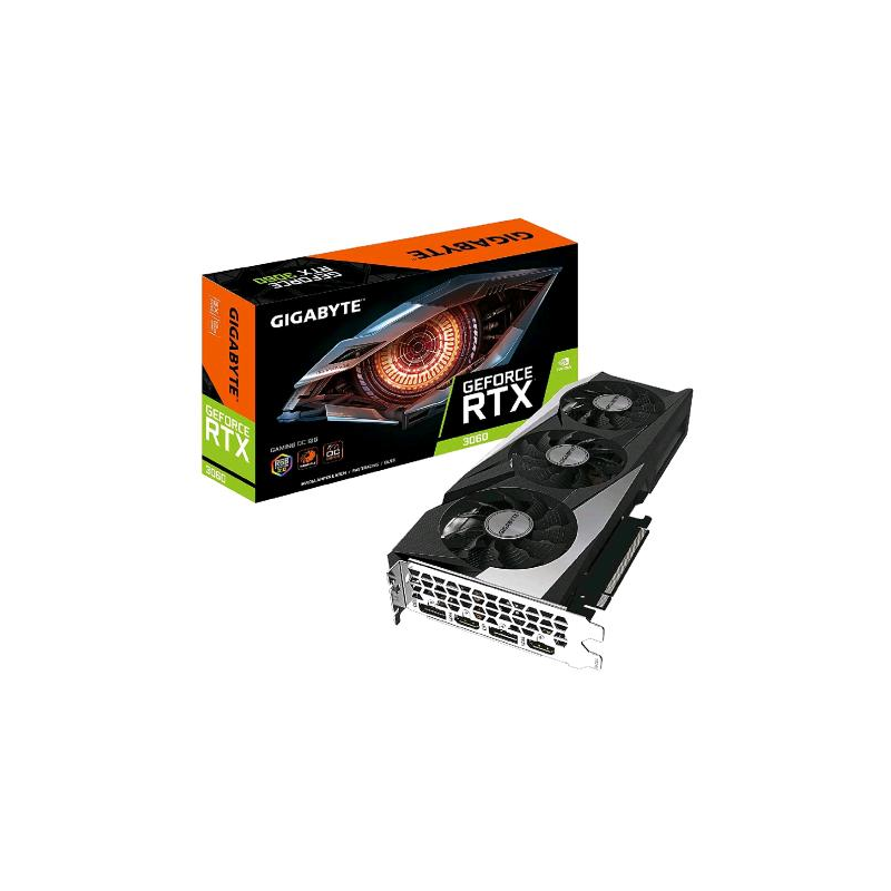 ⭐GIGABYTE GEFORCE RTX 3060 GAMING OC LHR 12GB GDDR6 2*HDMI/2*DP PCI EX 4.0 16X