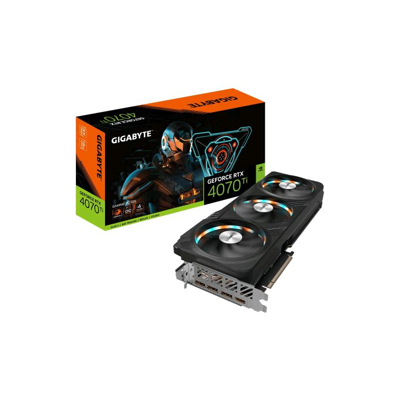 ⭐GIGABYTE GEFORCE RTX 4070 GAMING OC 12GB GDDR6X DLSS3 1*HDMI/3*DP PCI EX 4.0