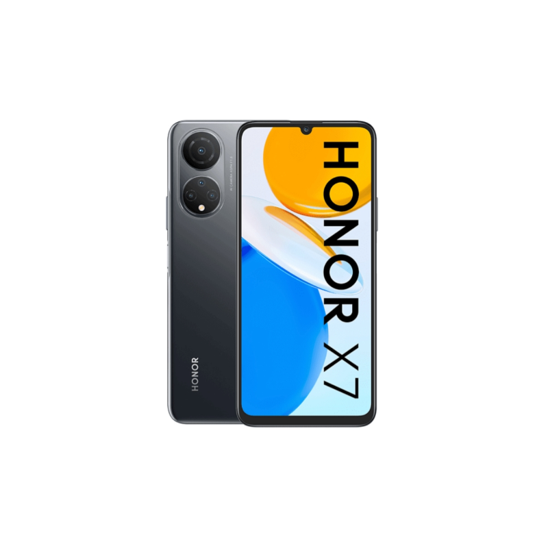 ⭐SMARTPHONE HONOR X7 6.7" 128GB RAM 4GB DUAL SIM MIDNIGHT BLACK TIM ITALIA