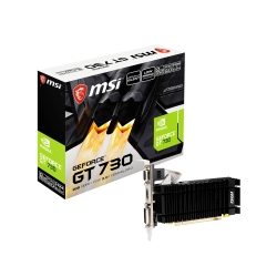 ⭐SCHEDA VIDEO MSI GT730 - 2GB DDR3 LOW PROFILE V809-3861R