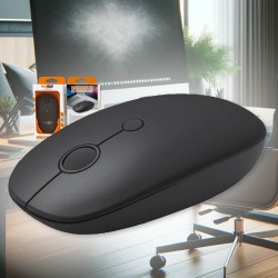 Mouse Wireless da Ufficio Lavoro Navigare Mouse Senza Filo con Design VH870009B