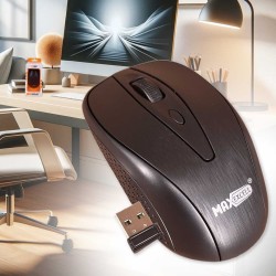 Mouse Wireless da Ufficio Lavoro Navigare Mouse Senza Filo con Design VH870069