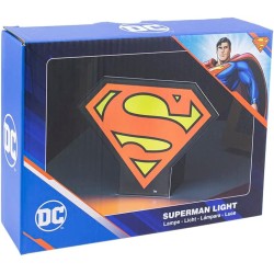⭐LAMPADA SUPERMAN BOX LIGHT 13 CM PALADONE PRODUCTS LAMPADA DA COMODINO
