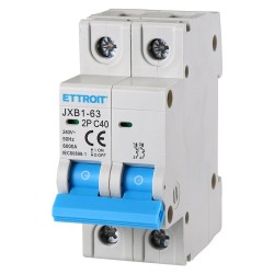 ETTROIT Interruttore Magnetotermico Automatico 3P 40A 6000A 220V 380V JX134060