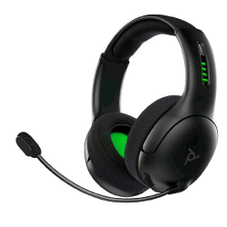 ⭐PDP GAMING LVL50 XBOX ONE CUFFIE CON MICROFONO GAMING WIRELESS NERO
