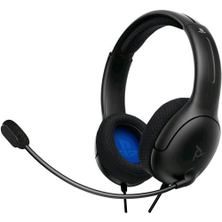⭐PDP LVL40 CUFFIE STEREO PS5 & PS4 BLACK