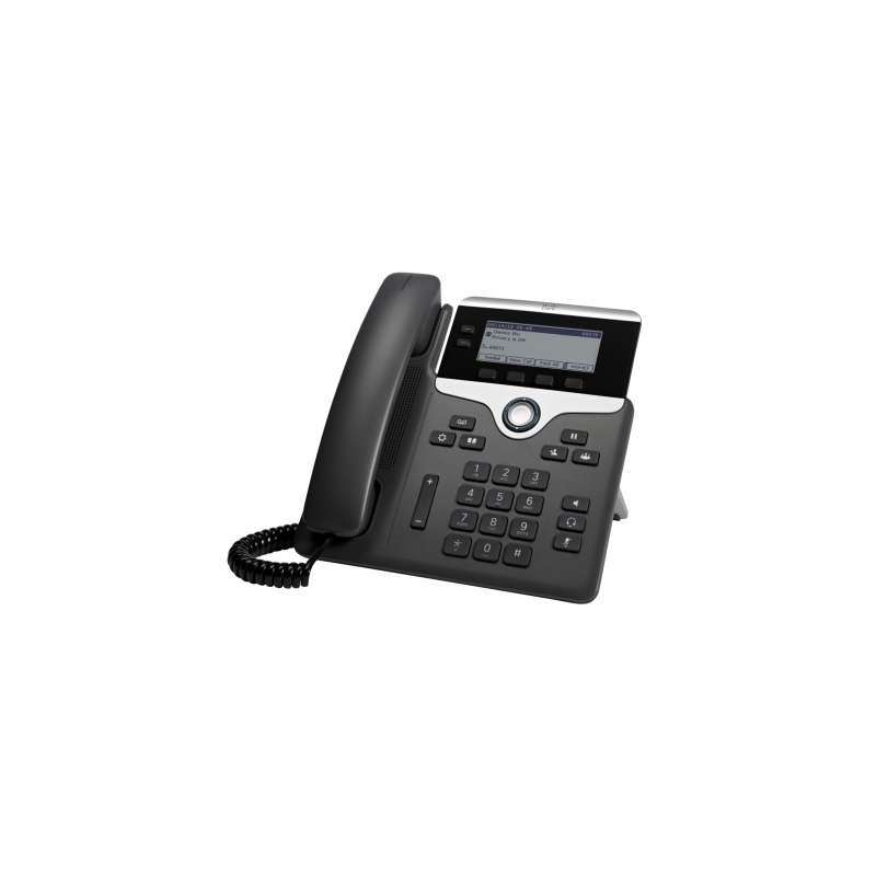 ⭐CISCO IP PHONE 7821 - TELEFONO VOIP - SIP, SRTP - 2 RIGHE
