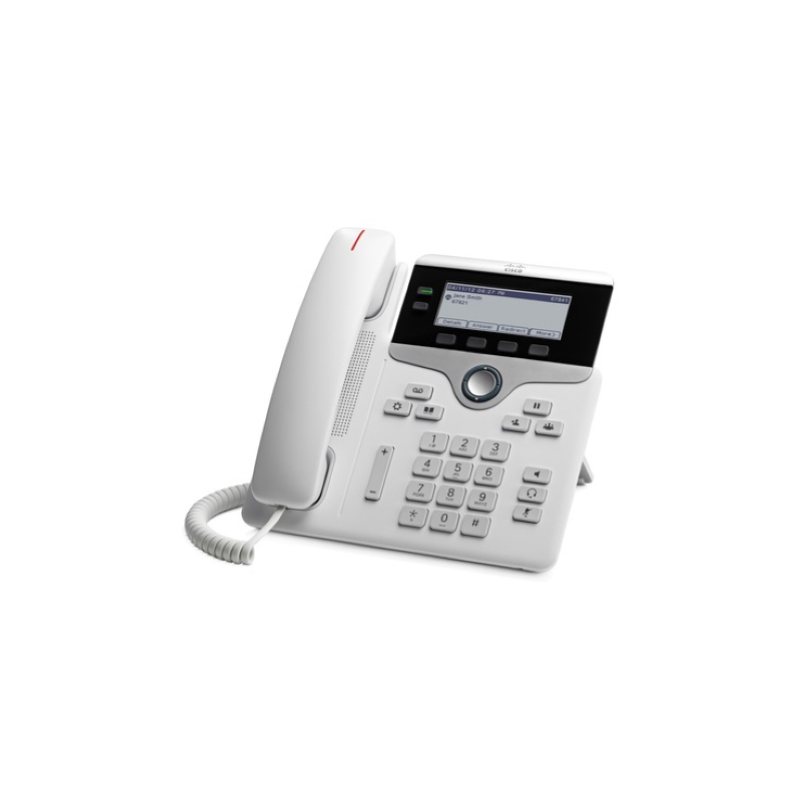 ⭐CISCO IP PHONE 7821 - TELEFONO VOIP - SIP, SRTP - 2 RIGHE - BIANCO