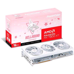 ⭐POWERCOLOR RADEON RX 7800 XT HELLHOUND SAKURA 16GB GDDR6 HDMI/3*DISPLAYPORT P