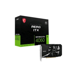 ⭐MSI AERO GEFORCE RTX 4060 ITX 8G OC NVIDIA 8 GB GDDR6 PCI EXPRESS 4.0 1 X HDM