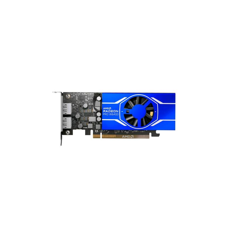 ⭐AMD RADEON PRO W6400 SCHEDA GRAFICA RDNA 2 4GB GDDR6 PCI EXPRESS 4.0 X4 2XDIS