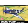 ACADEMY USAAF P-51B BLUE NOSE KIT 1:48 MODELLINO KIT AEREI ACADEMY SCALA 1:48
