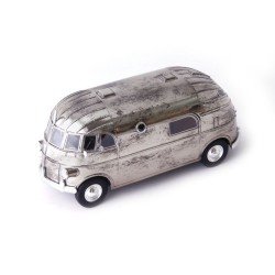 AUTOCULT HUNT HOLLYWOOD HOUSE CAR 1940 MET.SILVER 1:43 MODELLINO CAMPERS-ROULOTT