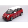 WELLY FIAT 500L 2013 RED WITH ROOF WHITE 1:24 MODELLINO AUTO STRADALI WELLY SCAL
