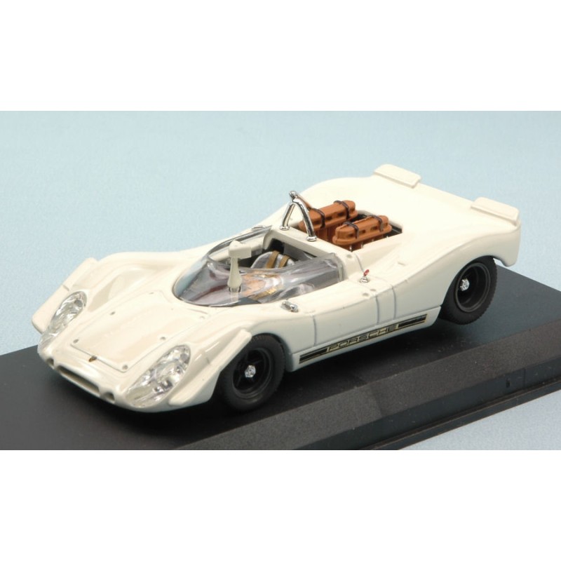 BEST MODEL PORSCHE 908/2 1969 PROVA WHITE 1:43 MODELLINO AUTO COMPETIZIONE BEST