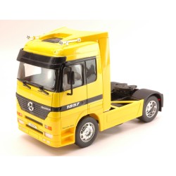 WELLY MERCEDES ACTROS YELLOW 1:32 MODELLINO CAMION WELLY SCALA 1:32