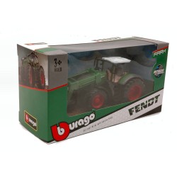 BURAGO FENDT 1050 VARIO TRACTOR + FRONT LOADER cm 15 MODELLINO MEZZI AGRICOLI E