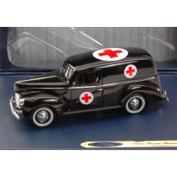 FORD GENUINE PARTS FORD PANEL VAN RED CROSS 1935 1:43 MODELLINO AUTO D'EPOCA FOR