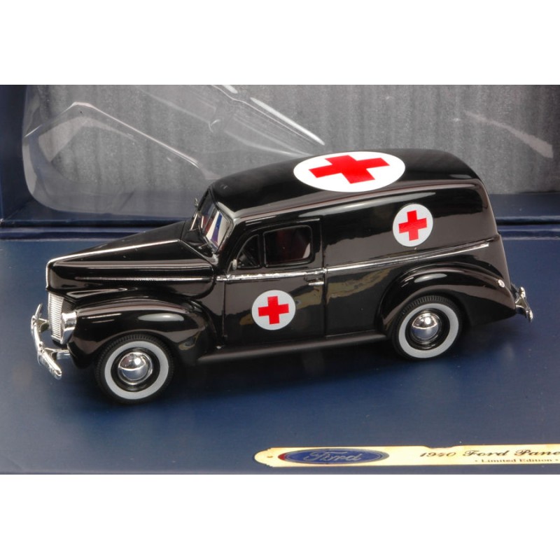 FORD GENUINE PARTS FORD PANEL VAN RED CROSS 1935 1:43 MODELLINO AUTO D'EPOCA FOR
