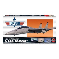 AIRFIX TOP GUN MAVERICKS F-14A TOMCAT KIT 1:72 MODELLINO KIT AEREI AIRFIX SCALA