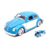 JADA TOYS VW BEETLE 1959 BLUE/CREAM 1:24 MODELLINO TUNING JADA TOYS SCALA 1:24