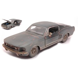 MAISTO FORD MUSTANG OLD FRIENDS 1967 DIRTY VERSION BLACK 1:24 MODELLINO TUNING M