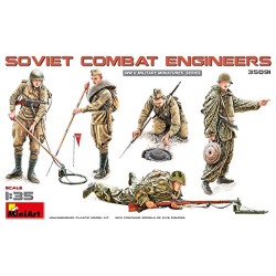 MINIART SOVIET COMBAT ENGINEERS KIT 1:35 MODELLINO KIT FIGURE MILITARI MINIART S