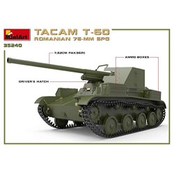MINIART ROMANIAN 76 mm SPG TACAM T-60 INTERIOR KIT 1:35 MODELLINO KIT MEZZI MILI