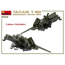 MINIART ROMANIAN 76 mm SPG TACAM T-60 INTERIOR KIT 1:35 MODELLINO KIT MEZZI MILI