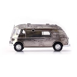 AUTOCULT HUNT HOLLYWOOD HOUSE CAR 1940 MET.SILVER 1:43 MODELLINO CAMPERS-ROULOTT