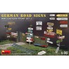 MINIART GERMAN ROAD SIGNS WW2 EASTERN FRONT SET 1 KIT 1:35 MODELLINO KIT DIORAMI