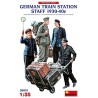 MINIART GERMAN TRAIN STATION STAFF 1930-40 KIT 1:35 MODELLINO KIT FIGURE MILITAR