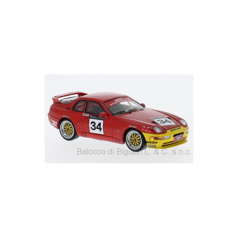 NEO SCALE MODELS PORSCHE 968 TURBO RS N.34 ADAC GT CUP 1993 M.REUTER 1:43 MODELL