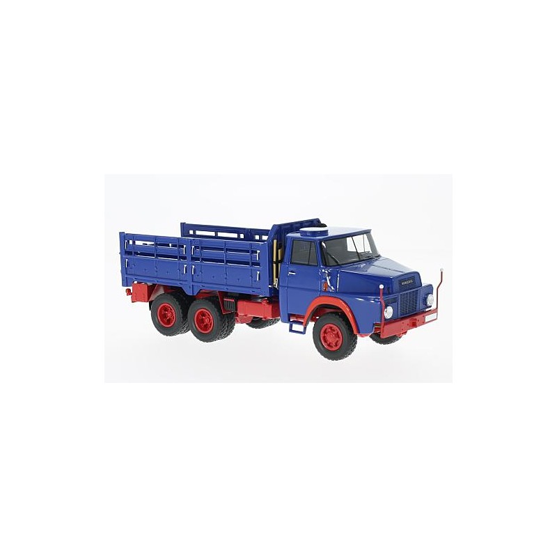 NEO SCALE MODELS HENSCHEL HS 3-14 6x6 BLUE/RED 1:43 MODELLINO CAMION NEO SCALE M