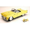 LUCKY DIE CAST FORD THUNDERBIRD CONVERTIBLE HARD TOP 1955 YELLOW 1:18 MODELLINO