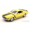 WELLY FORD MUSTANG BOSS 1970 YELLOW 1:24 MODELLINO AUTO STRADALI WELLY SCALA 1:2