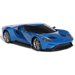 WELLY FORD GT 2017 METALLIC BLUE 1:24 MODELLINO AUTO STRADALI WELLY SCALA 1:24