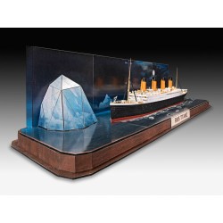 REVELL GIFT SET RMS TITANIC + 3D PUZZLE (ICEBERG) KIT 1:600 MODELLINO KIT NAVI R