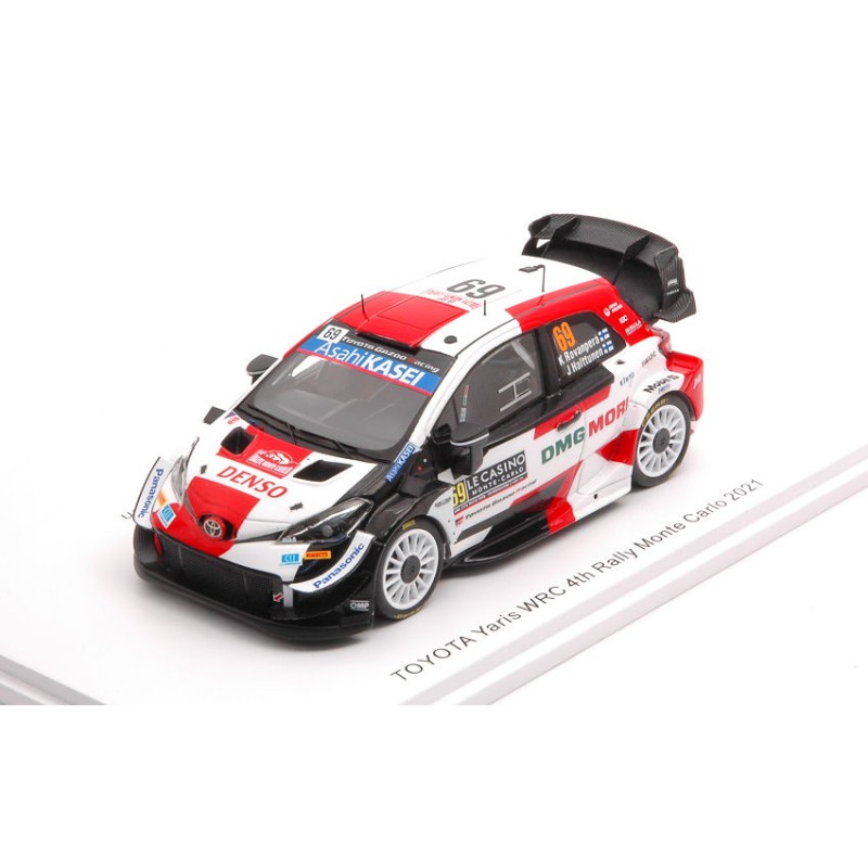 SPARK MODEL TOYOTA YARIS WRC N.69 MONTE CARLO 2021 K.ROVANPERA-J.HALTTUNEN 1:43