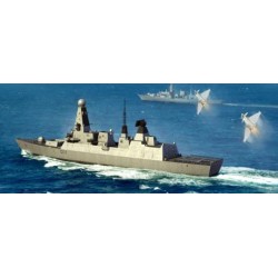 TRUMPETER NAVE HMS TYPE 45 DESTROYER KIT 1:350 MODELLINO KIT NAVI TRUMPETER SCAL