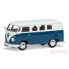 VANGUARDS VW TYPE 2 CAMPER SEA BLUE W/WHITE ROOF 1:43 MODELLINO AUTO STRADALI VA